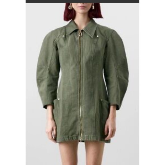 Gap × Cult Gaia Barrel Mini Dress‎ L - Picture 3 of 14